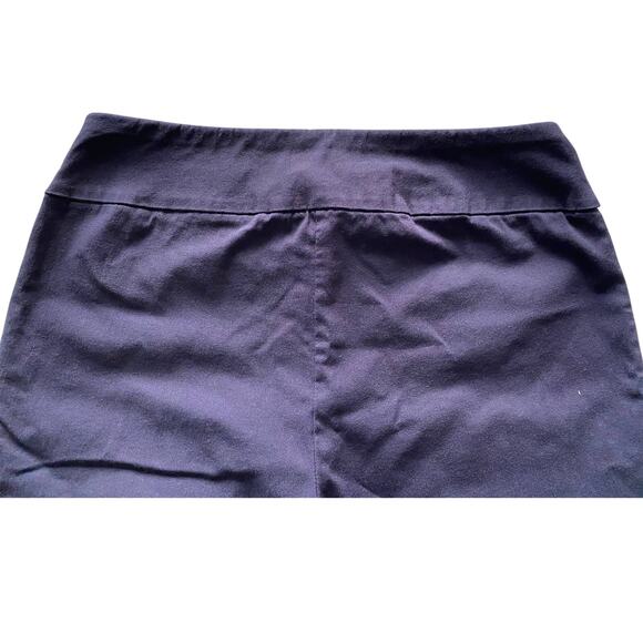 ZAC & RACHEL Bermuda Short Sz 6 Navy Rayon Nylon Spandex Activewear - Picture 4 of 4